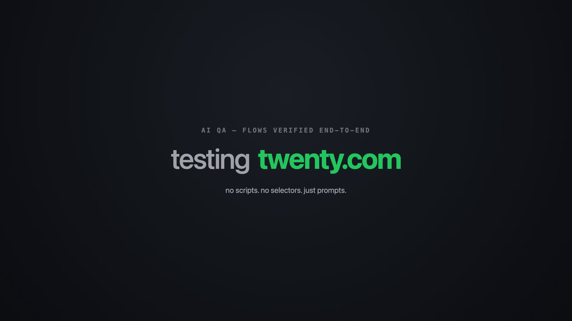 Opslane report on Twenty.com